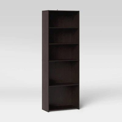 5 Shelf Bookcase - Room Essentials White 4 5 Shelf Bookcase - Room Essentials White - Image 2