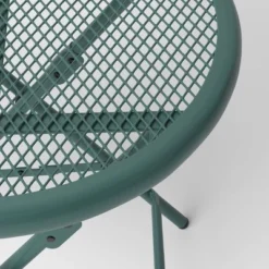 Steel Round Metal Mesh 18" Folding Outdoor Portable Side Table Fern Shower - Room Essentials™ -Outlet The Casa Gleam Store GUEST ea190185 58d9 4dac b43d bce8d8c1af41