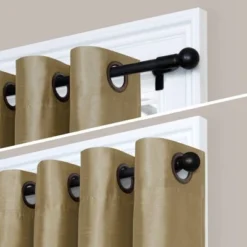 Twist and Shout Easy Install Curtain Rod - Room Essentials™ Matte Black 5 Twist and Shout Easy Install Curtain Rod - Room Essentials™ Matte Black -Outlet The Casa Gleam Store GUEST f1d5c5d0 86c9 4367 9427 b1890f25a7fb