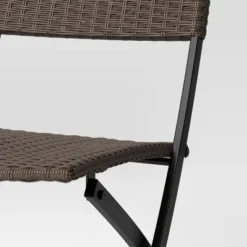 Wicker Folding Outdoor Portable Camp Chair Light Brown - Room Essentials™ -Outlet The Casa Gleam Store GUEST f4f06ac2 dea5 4c2f 8ec8 36945a8cd211