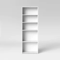 5 Shelf Bookcase - Room Essentials White 12 5 Shelf Bookcase - Room Essentials White -Outlet The Casa Gleam Store GUEST f61e3212 9eb4 4862 84a1 63156ecac59c