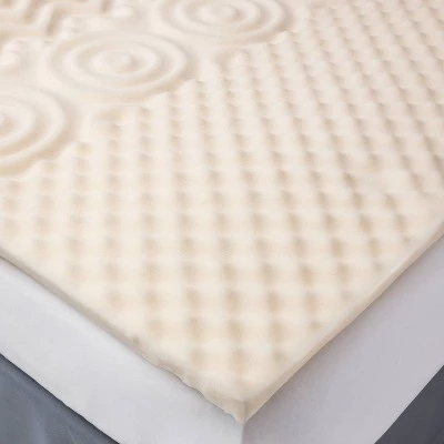 5-Zone 1.25" Foam Mattress Topper - Room Essentials™ 6 5-Zone 1.25" Foam Mattress Topper - Room Essentials™ - Image 4