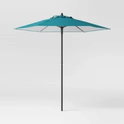 7.5' Round Outdoor Patio Market Umbrella - Room Essentials™ Mint -Outlet The Casa Gleam Store GUEST f66ea323 5030 4a04 82ce f1772897d074