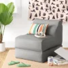 Fold-Out Lounge Seat Gray - Room Essentials™ -Outlet The Casa Gleam Store GUEST fb0f563f f468 4bf1 bd83 358963e86bda