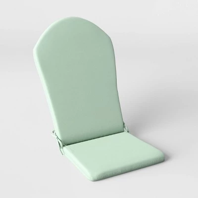 46"x21.5" Outdoor Adirondack Chair Cushion - Room Essentials™ Tan 9 46"x21.5" Outdoor Adirondack Chair Cushion - Room Essentials™ Tan - Image 7