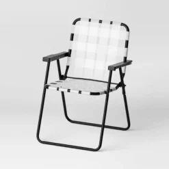 Web Strap Patio Chair - Room Essentials™ White -Outlet The Casa Gleam Store GUEST fdbb7687 aaee 4249 82ae 1ee6d6628fc0